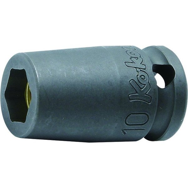 Ko-Ken Socket 10mm 6 Point 33mm Self-Tapping screw Magnet 3/8 Sq. Drive 13460MG-10